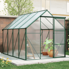 Green-6 X 8 FT Outdoor Patio Greenhouse (Option: Green)