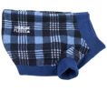 Highline Fleece Dog Coat - Blue Plaid