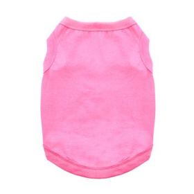 Cotton Dog Tank - Carnation Pink (Option: Medium)