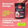 Dog Flea And Tick Treatment Chews FleaTick Prevention For Dogs Chewables Natural Dog Flea & Tick Control Soft Treats Immune Support Supplement
