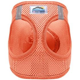 American River Solid Ultra Choke Free Dog Harness - Coral (Option: X-Small)