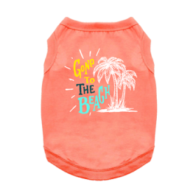Gone To The Beach Tank Top - Coral (Option: Medium)