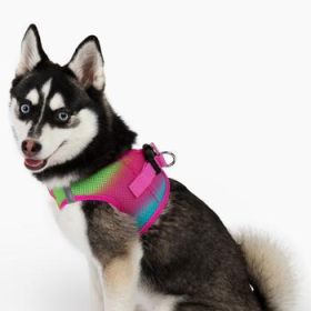 American River Choke Free Dog Harness Ombre Collection - Cotton Candy (Option: 2X-Large)