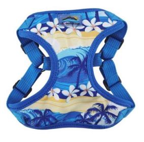 Wrap and Snap Choke Free Dog Harness by Doggie Design - Catching Waves (Option: X-Small)