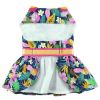 Fiesta Floral Dog Dress with Matching Leash