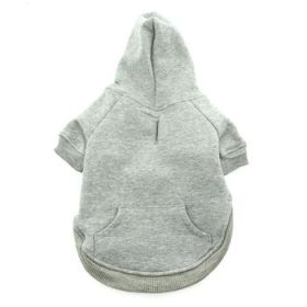 Flex-Fit Dog Hoodie - Gray (Option: Small)