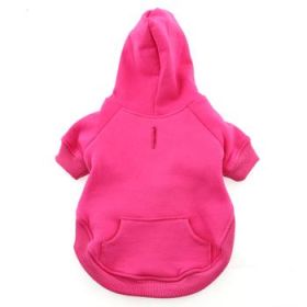 Flex-Fit Dog Hoodie - Pink (Option: X-Small)