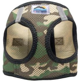 American River Choke Free Dog Harness Camouflage Collection - Green Camo (Option: Small)