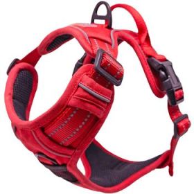 Venture Paw Pull Control Dog Harness - Crimson (Option: X-Small)