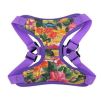 Wrap and Snap Choke Free Dog Harness by Doggie Design - Sunset Hibiscus