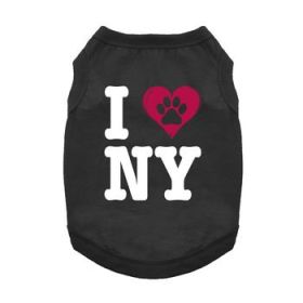 I Love New York Tank Top - Jet Black (Option: 3X-Large)
