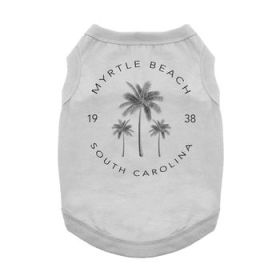 Myrtle Beach, SC Tank Top - Gray (Option: 2X-Large)