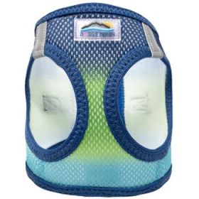 American River Choke Free Dog Harness Ombre Collection - Northern Lights (Option: X-Large)