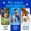 No Poo Chews For Dogs Puppy Coprophagia Stool Eating Deterrent Prevent Dog From Eating Poop Stop Eating Poop Treats With Probiotics & Enzymes Imm