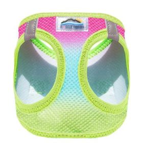 American River Choke Free Dog Harness Ombre Collection - Rainbow (Option: Medium)