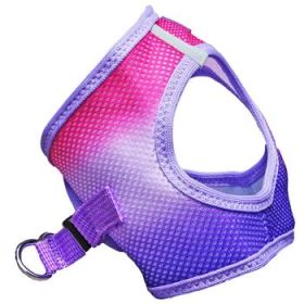 American River Choke Free Dog Harness Ombre Collection - Raspberry Sundae (Option: Small)