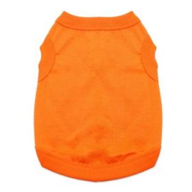 Cotton Dog Tank - Sunset Orange (Option: 2X-Large)