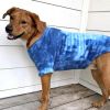 Soft Plush Pullover - Tie-Dye Blue