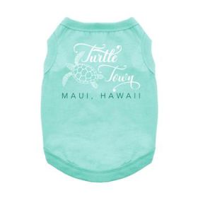 Turtle Town Maui, HI Tank Top - Teal (Option: Medium)
