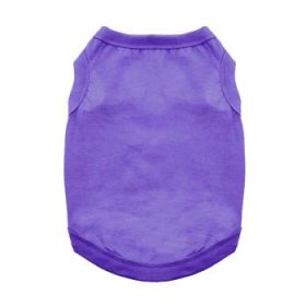 Cotton Dog Tank - Ultra Violet (Option: Small)